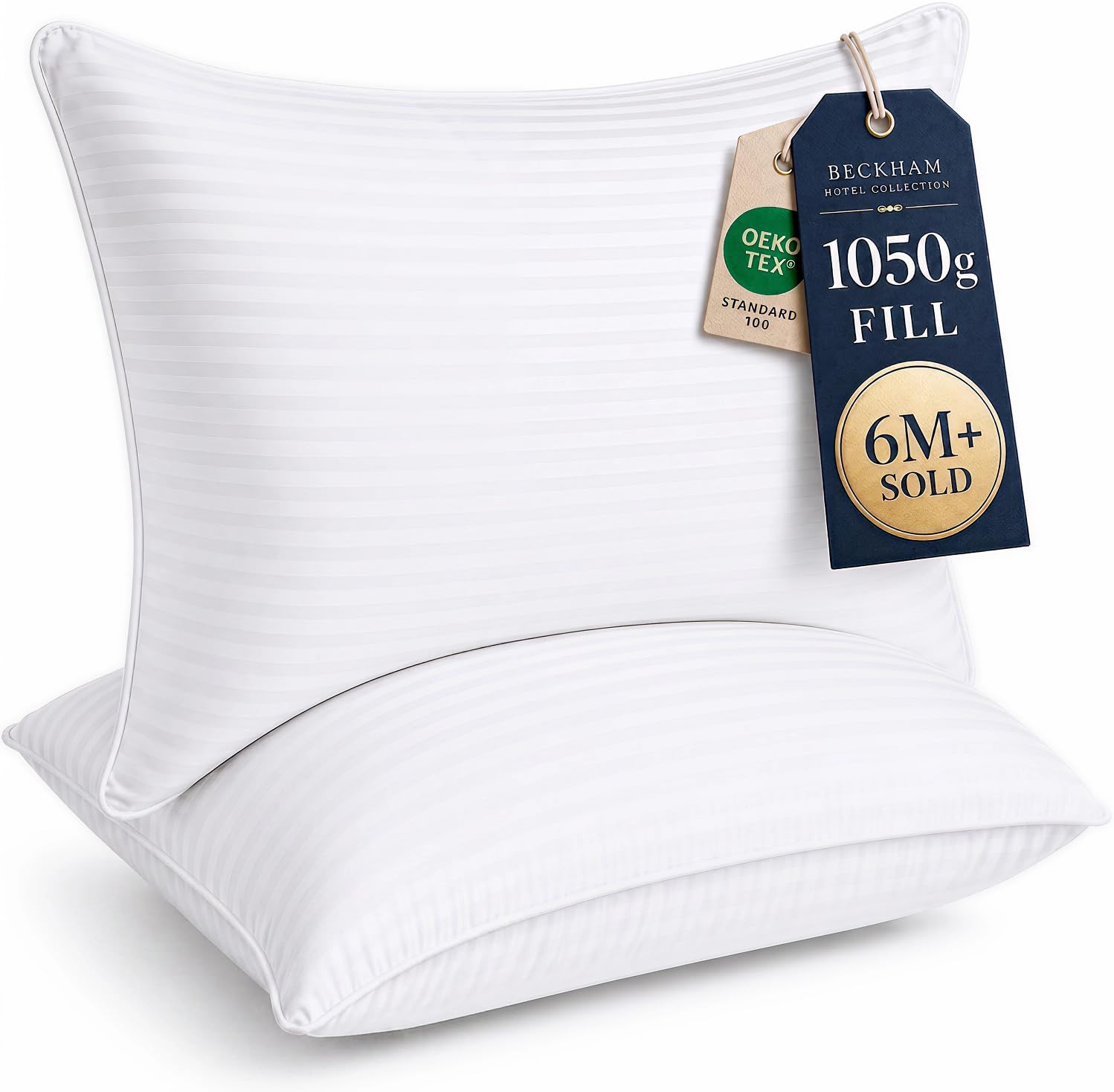 Beckham Hotel Collection Bed Pillows Queen Set of 2