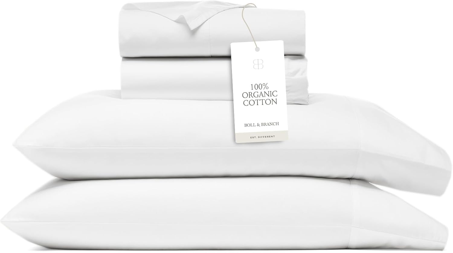 Boll & Branch Signature Hemmed Organic Cotton Sheet Set