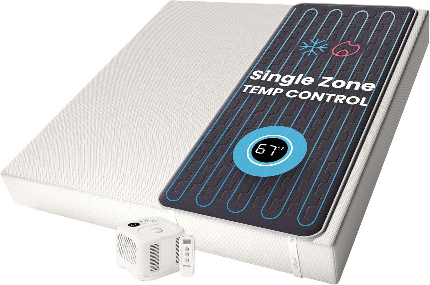 ChiliPad Cube Bed Cooling System Mattress Topper