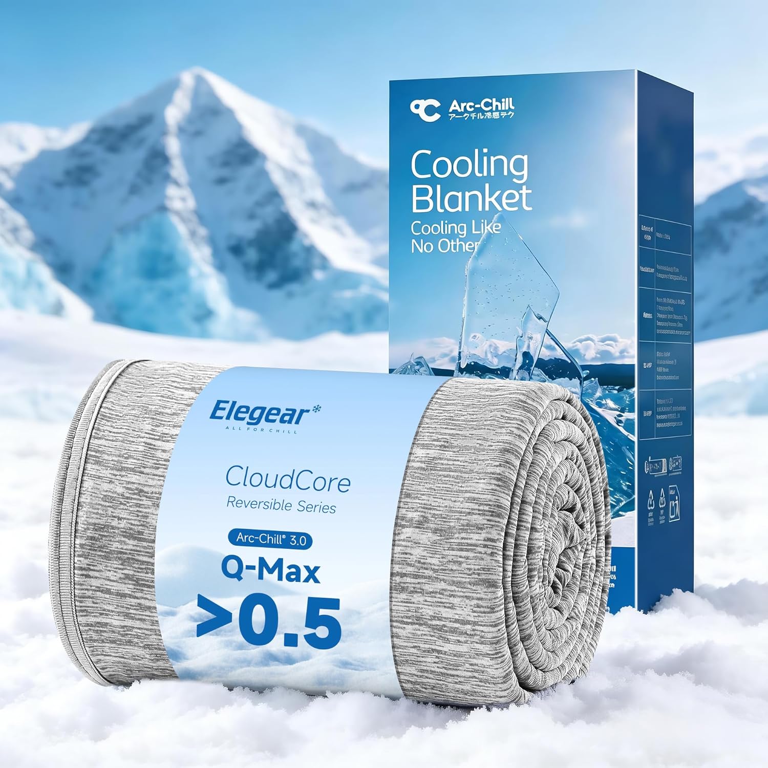 Elegear Arc-Chill 3.0 Cooling Blanket for Hot Sleepers