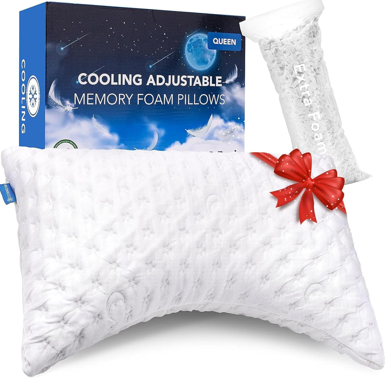 KUCEY Cooling Side Sleeper Pillow