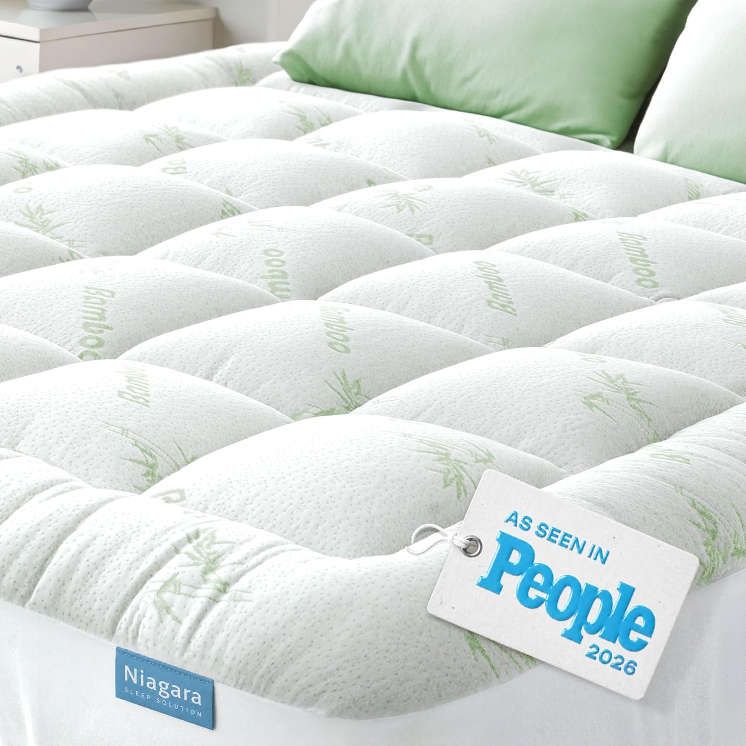 Niagara Sleep Solution Ultra Soft Cooling Mattress Topper