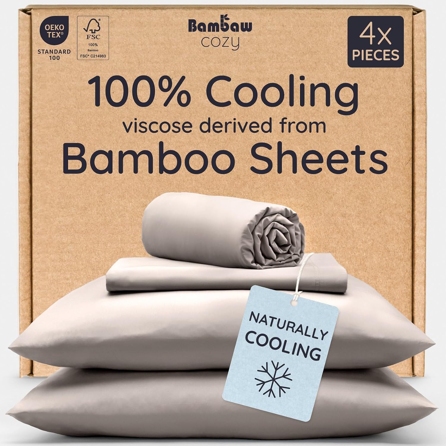 Bambaw 100% Viscose Bamboo Sheet Set